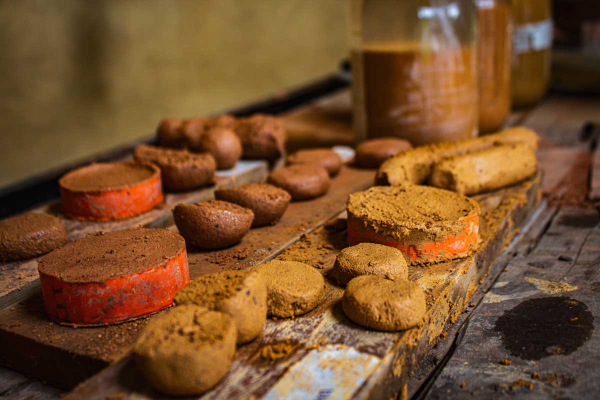 Panela y productos elaborados en la finca