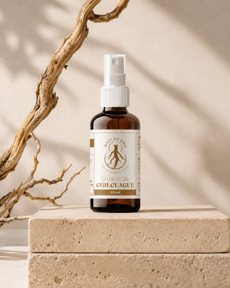 Chilcuague extract — Raíz de Oro